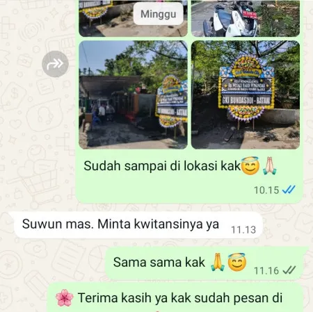 Pengiriman Papan Bunga Duka Sambimaya Juntinyuat