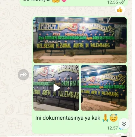 Pengiriman Papan Bunga Duka Sambimaya Juntinyuat